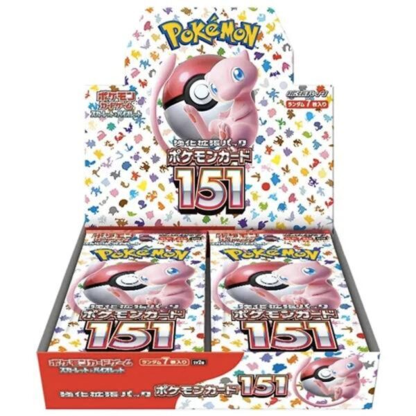 pokémon 151 booster box