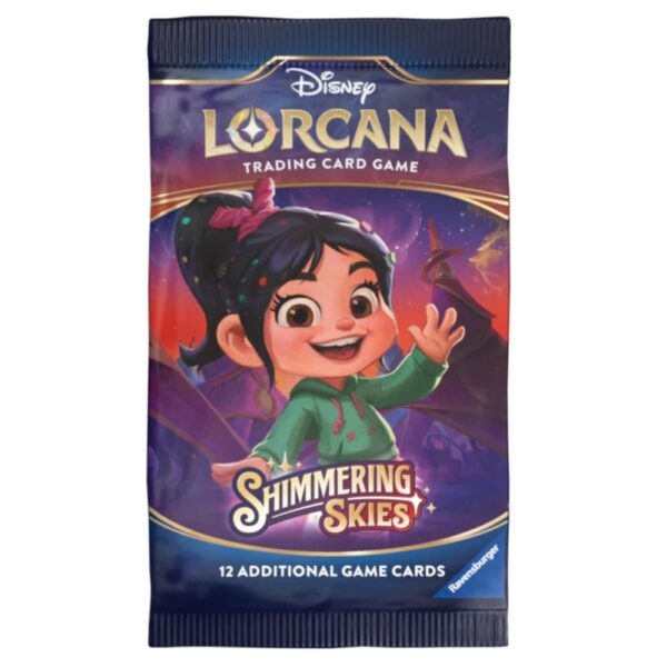 Disney Lorcana Shimmering Skies Booster Pack