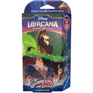 Disney Lorcana Shimmering Skies Starter Deck Emerald & Steel