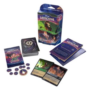 Disney Lorcana Shimmering Skies Starter Deck Emerald & Steel Contents