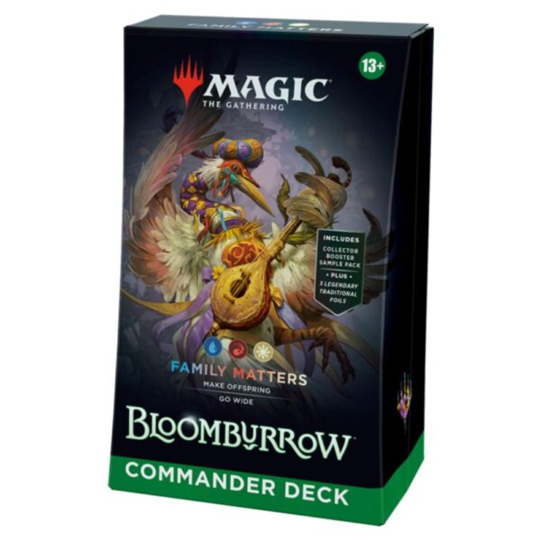 Magic The Gathering Bloomburrow Commander Deck Family Matters