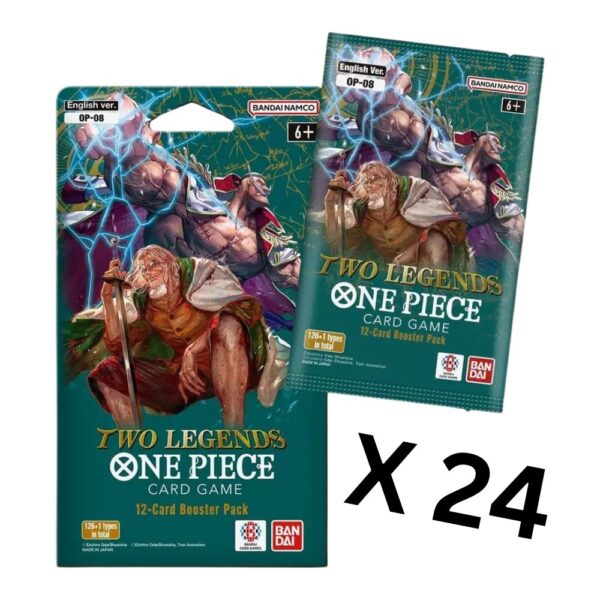 One Piece OP-08 Two Legends Sleeved Booster 24pcs