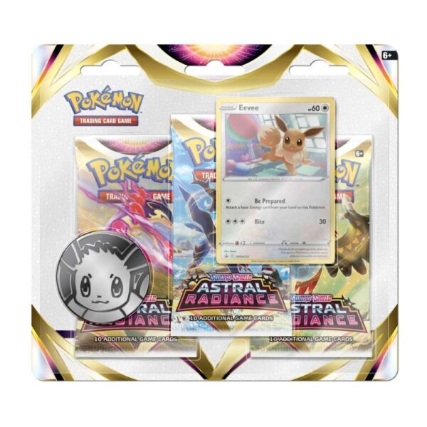 Pokémon Astral Radiance 3-Pack blister Eevee