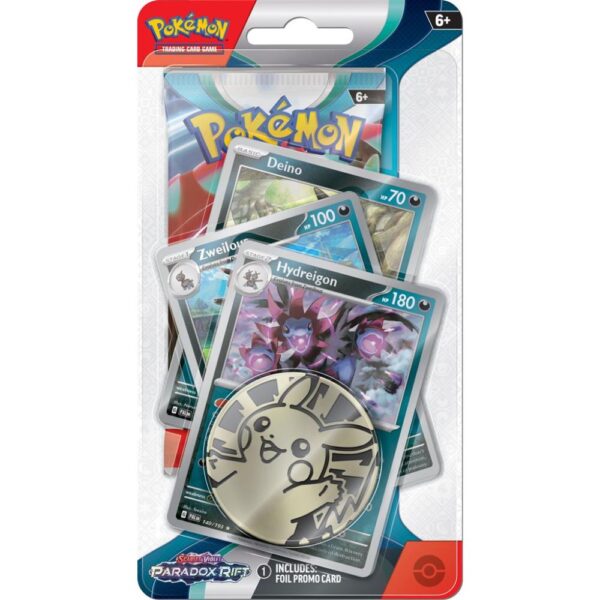 Pokémon Paradox Rift Premium Checklane Blister Hydreigon