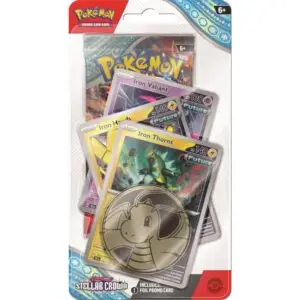 Pokémon STellar Crown Premium Checklane Blister Iron Thorns