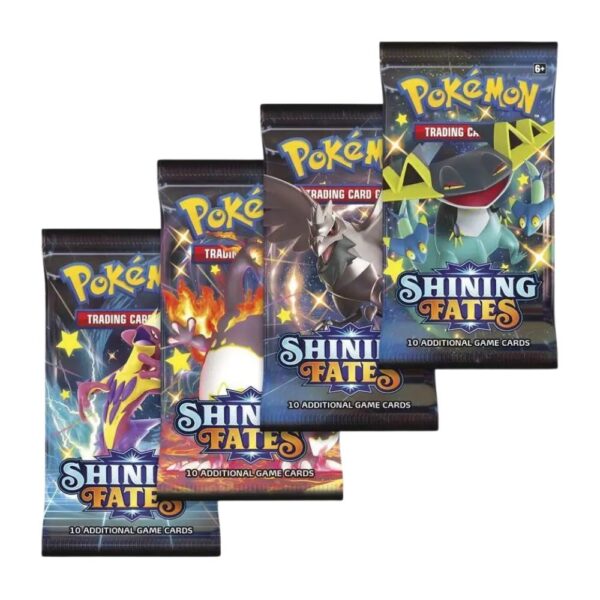 Pokémon Shining Fates 4 Booster Packs