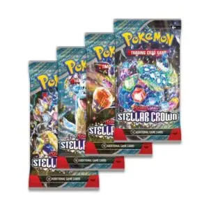 Pokémon Stellar Crown Booster 4 Packs