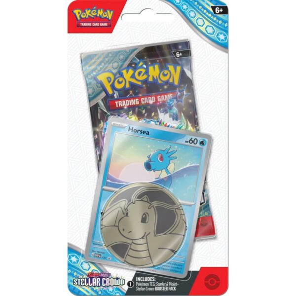 Pokémon Stellar Crown Checklane Blister Horsea