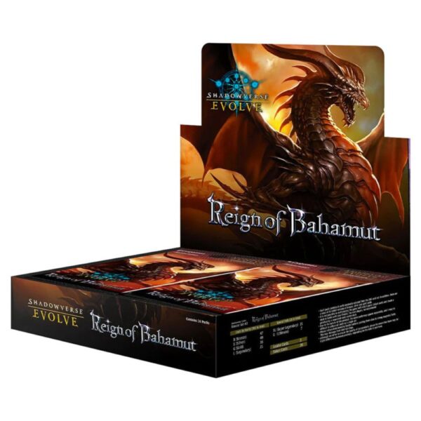 Shadowverse Evolve Reign Of Bahamut Booster Box Reprint