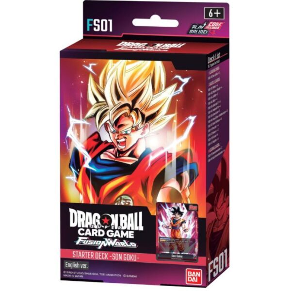 Dragon Ball SCG Fusion World FS01 Starter Deck Son Goku