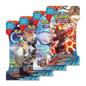 Pokémon Primal Clash Sleeved Booster 4pcs