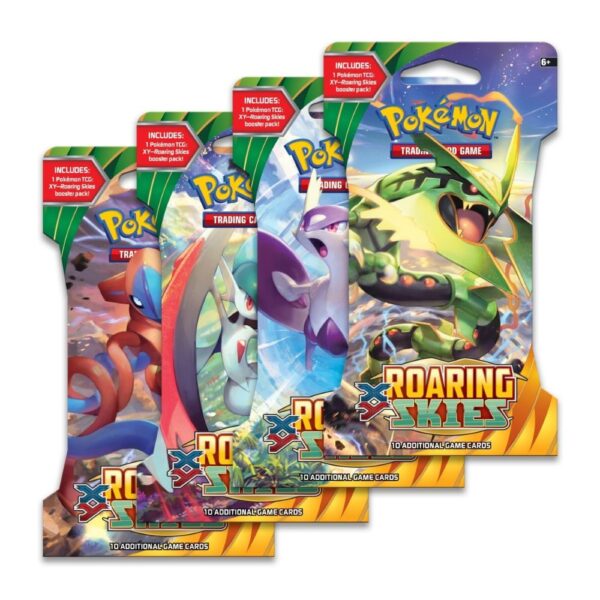 Pokémon Roaring Skies Sleeved Booster 4pcs