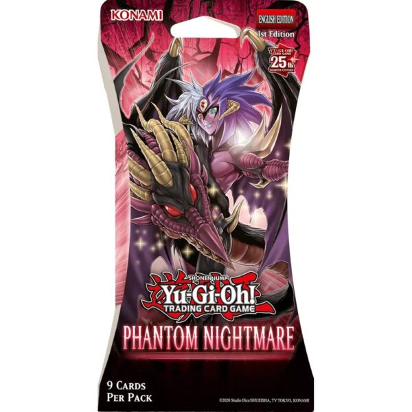 Yu-Gi-Oh! Phantom Nightmare Sleeved Booster (1st Edition)