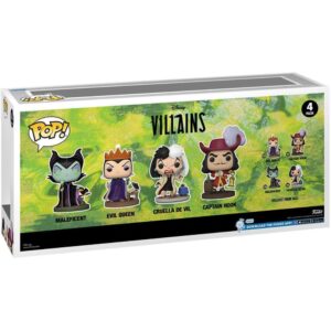 Funko POP! Disney Villains 4-Pack Back