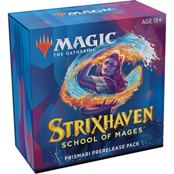 Magic The Gathering Strixhaven School of Mages Prismari Prerelease-pakket