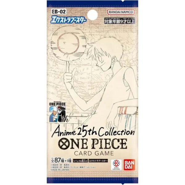 One Piece EB-02 Anime 25th Collection Extra Booster (JP)