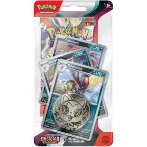 Pokémon Obsidian Flames Premium Checklane Blister (Kingambit)