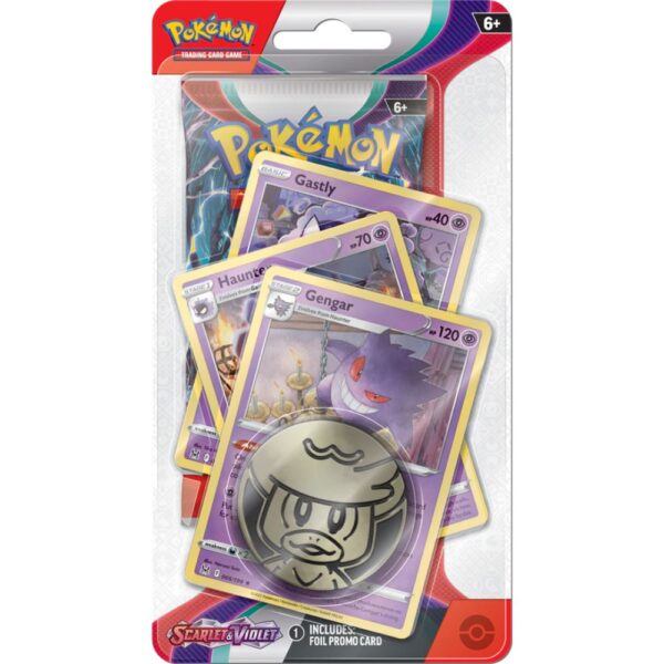 Pokemon Scarlet & Violet Base Premium Checklane Blister (Gengar)