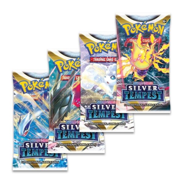 Pokémon Silver Tempest Booster 4pcs