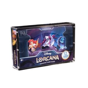 Présentoir en acrylique de qualité supérieure Lorcana Booster Box