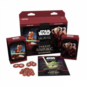 Star Wars: Unlimited Twilight Of The Republic Two-Player Starter Contents