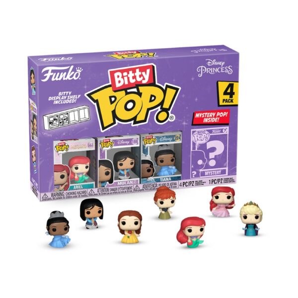 Funko Bitty POP! Disney Princess 4-Pack Serie 1