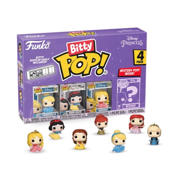 Funko Bitty POP! Disney Princess 4-Pack Series 3