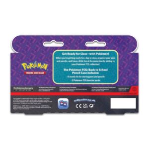 Pokémon Back To School Pencil Case 2024 Back